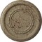 Ekena Millwork Federal Roped Small Ceiling Medallion (Canopies up to 6"), 12 5/8"OD x 1 1/8"P, Gobi Desert Crackle CM12FEGDC - alternate 1